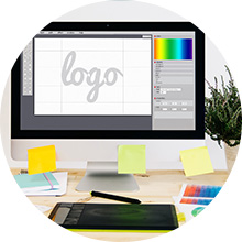 design a logo + tagline